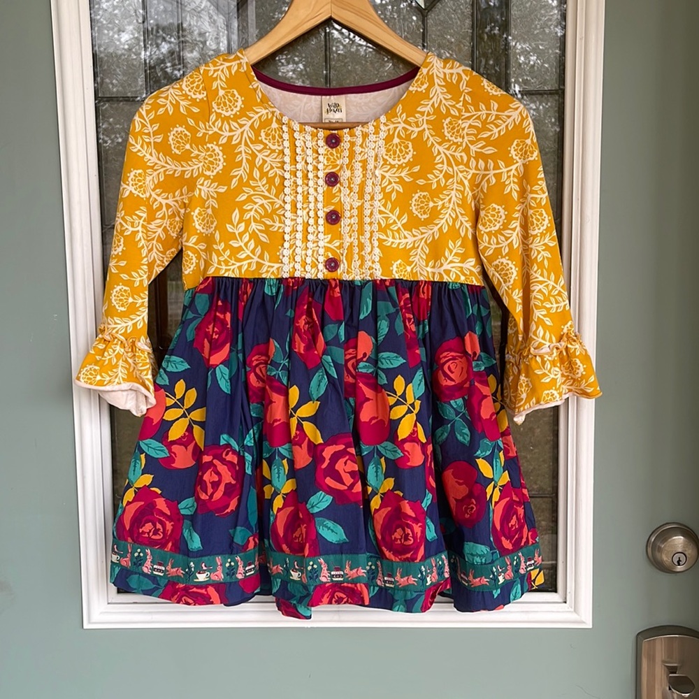 Wild Flowers Girls Top